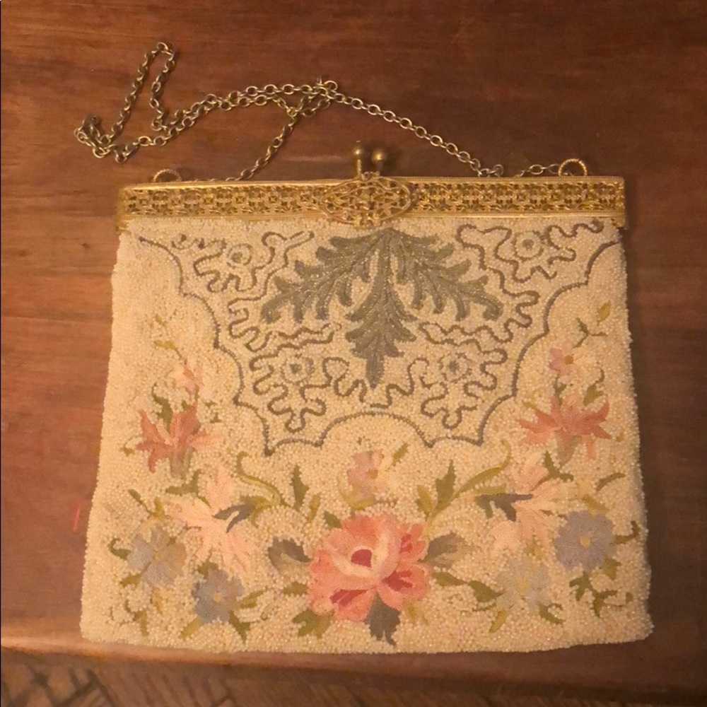 Gorgeous beaded vintage bag - Picture 1 of 3